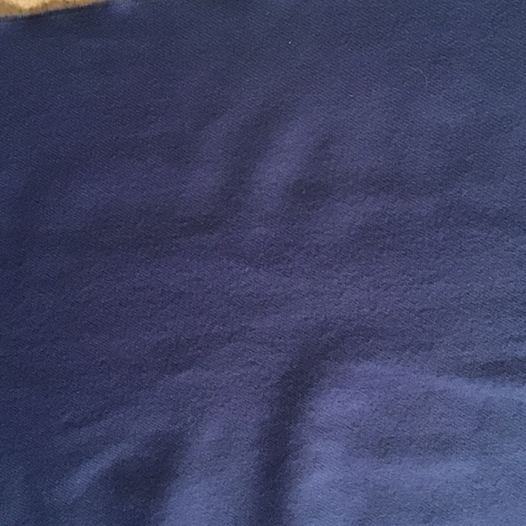 Johnstons of Elgin Blue Extra Fine Merino Wool Fringed Scarf Made in Scotland - Picture 8 of 10